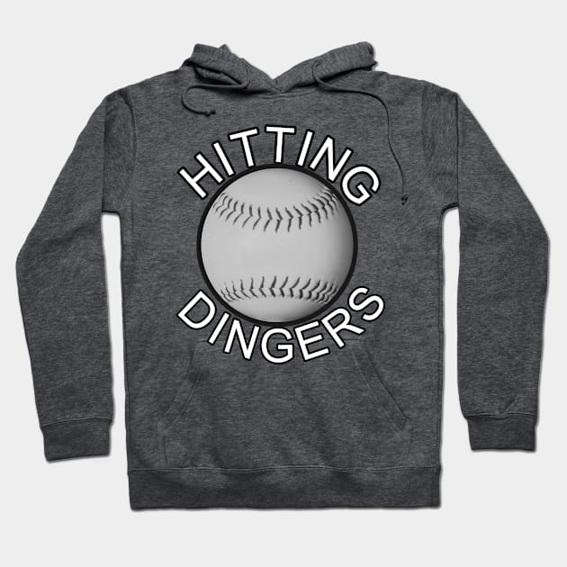 Hitting Dingers Hoodie by JustTheTippecanoe